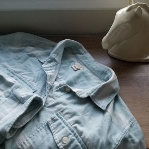 J Crew Cotton Button Down Shirt Size Large